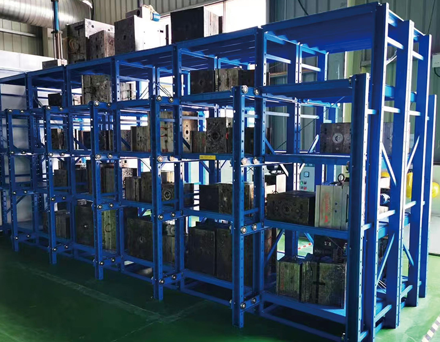 Drawer-Type Mold Racks: Tutus, efficens Molde Repono cum Loads Sursum ad 2,000 kg
