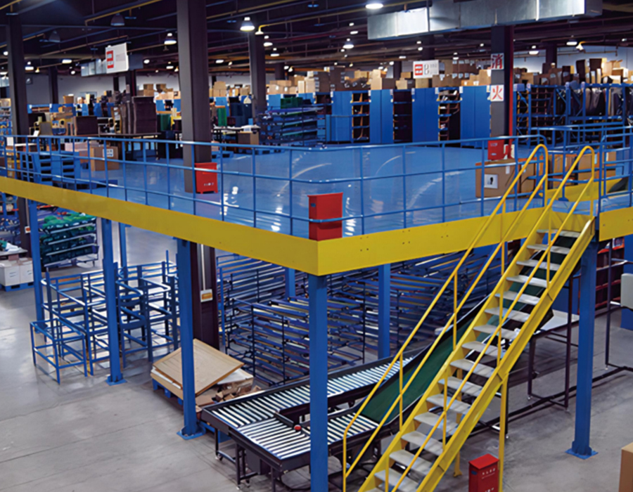 Mezzanine Tabulatum Racing System: Simplex via ad duplicare tuum CELLA Spatium sine Moving Aedificiorum
